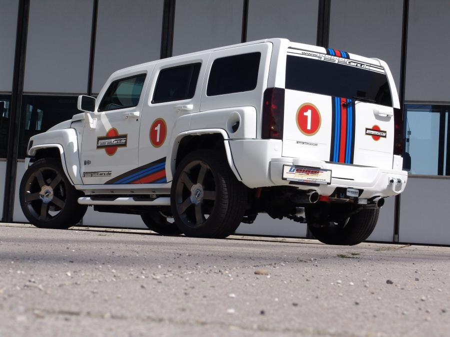  Hummer H3 Alpha V8 Kompressor by GeigerCars 2009 года  (фото 14 из 14)